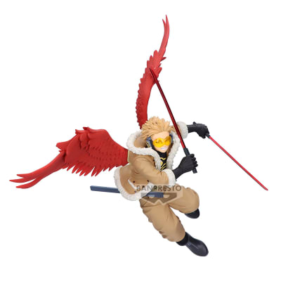 BANPRESTO FIGURA HAWKS THE AMAZING HEROES PLUS MY HERO ACADEMIA1