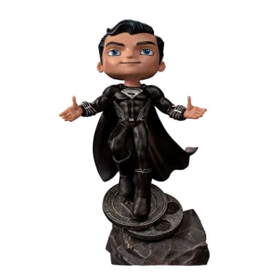 MINICO FIGURA SUPERMAN BLACKSUIT JUSTICE LEAGUE