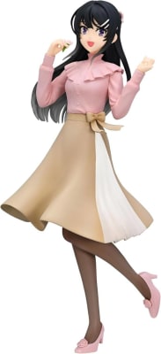FURYU FIGURA SAKURAJIMA MAI TRIO TRY IT SPRING COSTUME VER RASCAL DOES NOT DREAM OF BUNNY GIRL SENP