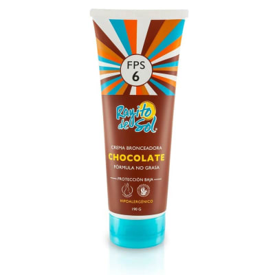 Crema Bronceadora Chocolate FPS6 Rayito De Sol 190gr1