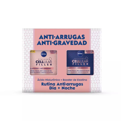Pack NIVEA Cellular Elasticidad Anti-arrugas Día 50ml + Noche 50ml1