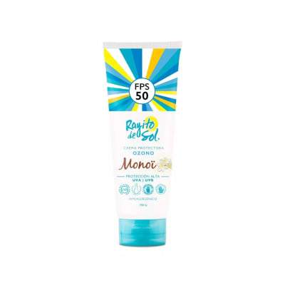 Crema Protectora Ozono Monoi FPS50 190gr Rayito de Sol1