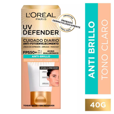 Anti-Fotoenvejecimiento FPS50+ Anti-brillo Tono Claro 40ml1