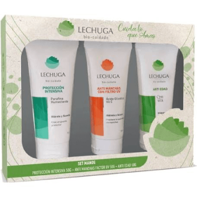 Lechuga Estuche 3 cremas1