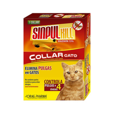 Sinpulkill Collar Antipulgas Para Gatos