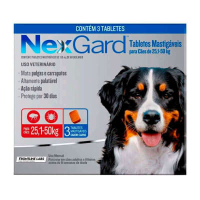 Nexgard 3 Comprimido (25 a 50 kg)