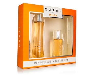 Coral EDT Musk 100ml + EDT Musk 55ml1