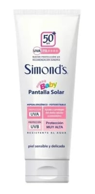 Pantalla Solar SPF 50+ BABY Pomo 200ml Simond's1