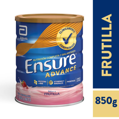 ENSURE ADVANCE FRUTILLA 850GR1