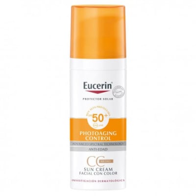 Eucerin Sun CC Creme Tono Medio FPS 50+ 50ml1