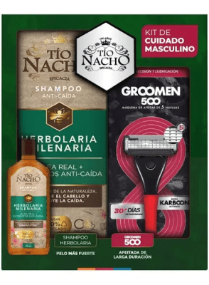 Estuche Tío Nacho Herbolaria + Groomen 5001