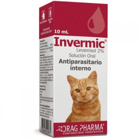 Invermic Antiparasitario en Gotas para Gatos 10ml