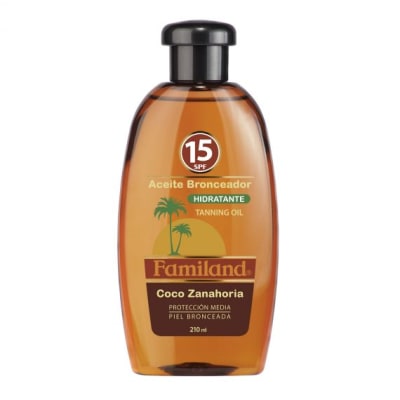 Solar SPF 15 Aceite Bronceador Coco Zanahoria 210ml1