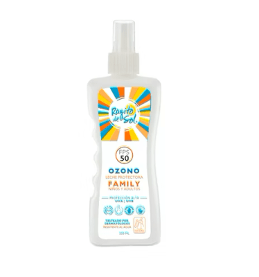 Rayito de Sol Ozono Leche Protectora 220ml1