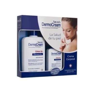 Estuche Dermocream Crema Urea 10% 400ml + Crema Urea 150ml1