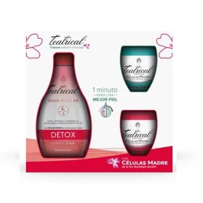 Estuche Teatrical Humectante 100gr+ crema +agua mi