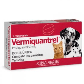 Vermiquantrel 50mg (1 Comprimido)1