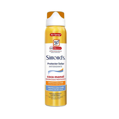 Pantalla Solar SPF 50 Monoi Tiare Aerosol 75ml