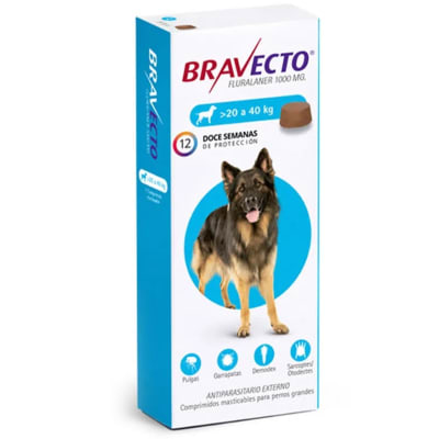 Bravecto para Perros (20 a 40 kg)1