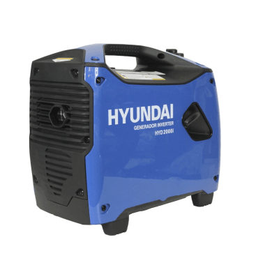 Generador Inverter Digital Hyundai Gasolina HYD2000I – 2,0 kW, Partida Manual, Portátil y Silencioso