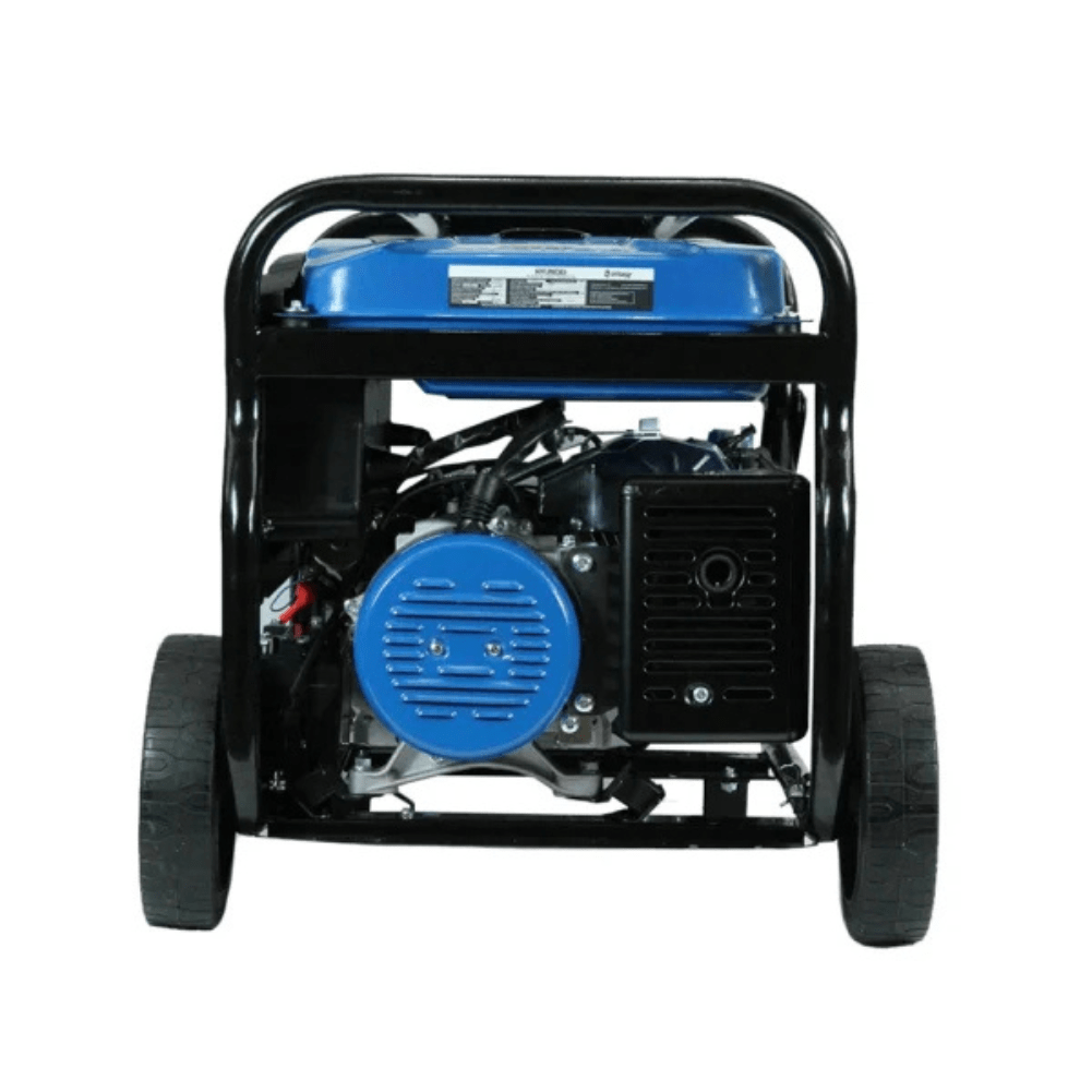 Generador Hyundai Gasolina HYG7750E – 5,5 kW, Monofásico, Abierto con Ruedas y Arranque Eléctrico3
