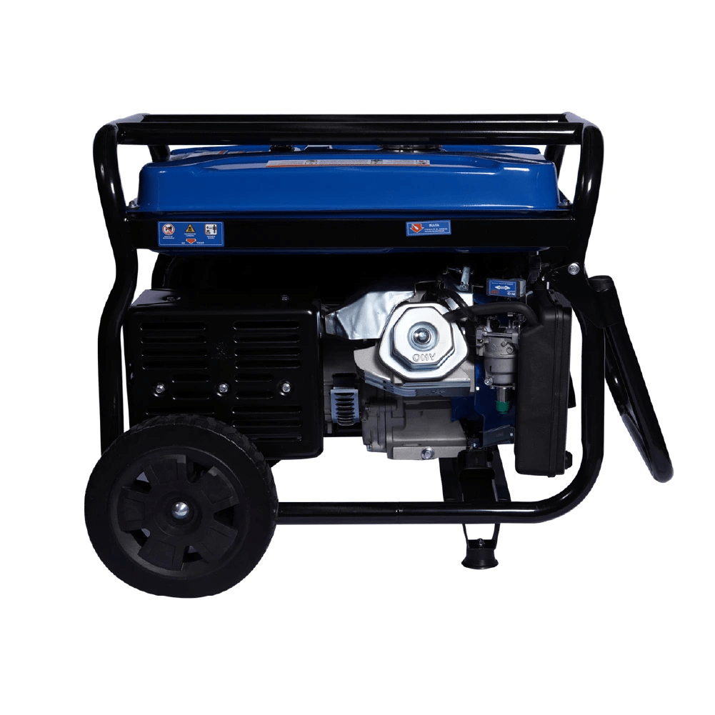 Generador Hyundai Gasolina 6,5 kW HYGT9250E | Partida Eléctrica, Trifásico, Abierto con Ruedas3