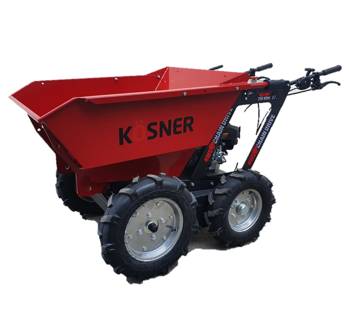 Carretilla a Gasolina Kosner KSN-55-300 5,5 Hp1