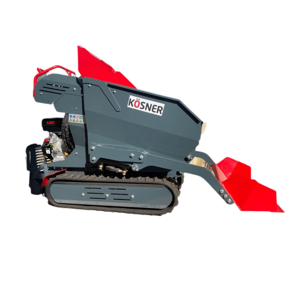 Carretilla Autocargada Oruga KSN-500KG Gasolina 15hp3