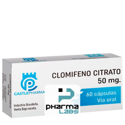 Clomifeno Castle Pharma 60c/50mg.