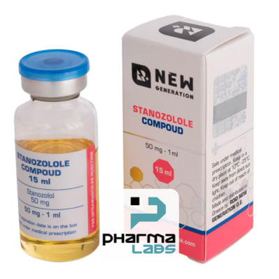 Estanozolol inyectable Oleoso Roid+ New Generation 15ml/50mg.