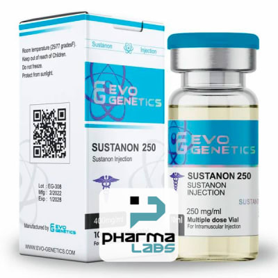 Testosterona Sustanon EVO Genetics 10ml/250mg.