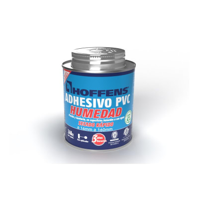 ADHESIVO PVC LATA SECADO RAPIDO 240 CC HOFFENS