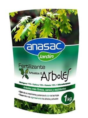 FERTILIZANTE PARA ARBOLES Y ARBUSTOS 1KG