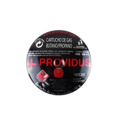 BALON DE GAS DESECHABLE 190 GR. PROVIDUS1