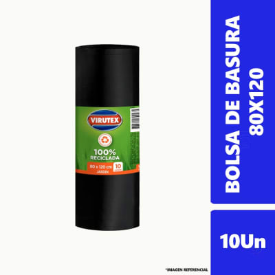 BOLSA ASEO 80x120 10UN. VIRUTEX