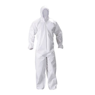 BUZO DESECHABLE BLANCO IMPERMEABLE L
