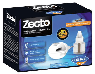 ZECTO DIFUSOR ELECT+BOT LÍQUIDO INSECT