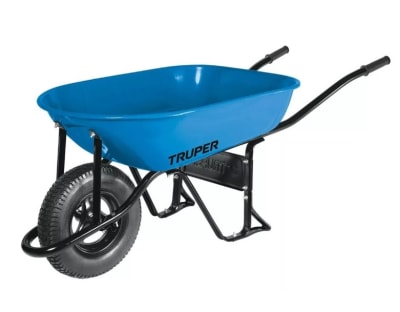 CARRETILLA LLANTA SOLIDA 80 LTS TRUPER