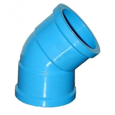 CODO PVC 50 X 45 HIDRAUL