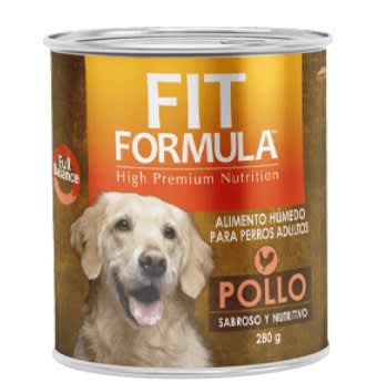 FIT LATA PERRO POLLO