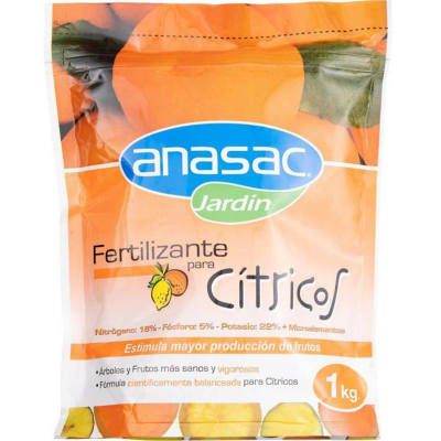 FERTILIZANTE CITRICOS (18-5-22) 1 KG