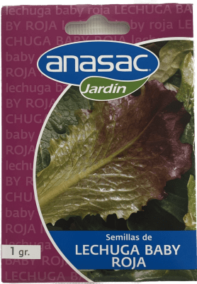 SEM LECHUGA BABY LEAF ROJA (1 GR)