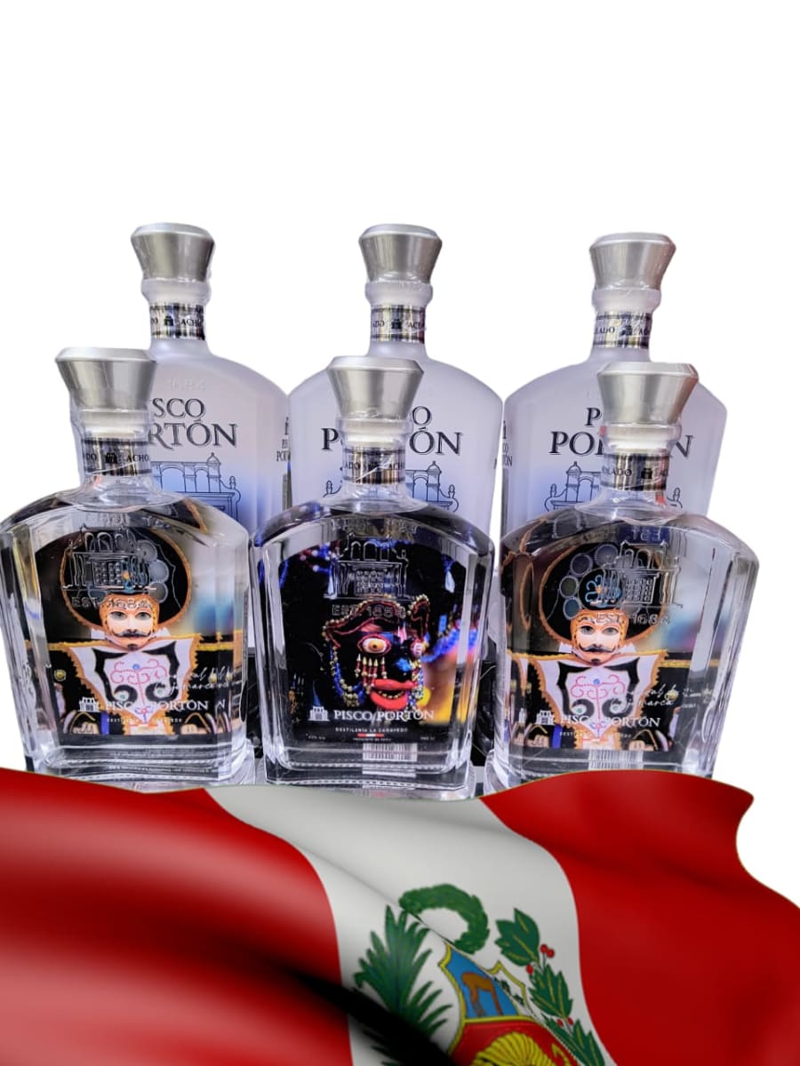 Pisco Portón Acholado 0.7L (43% Vol.) - Pisco Portón | Urban
