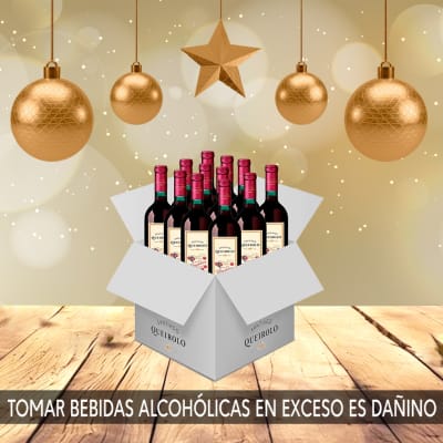 CAJA VINO QUEIROLO MAGDALENA 12UND