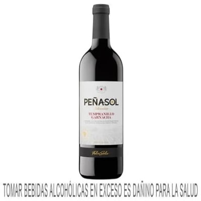 Vino Tinto PEÑASOL Botella tempranillo 750ml