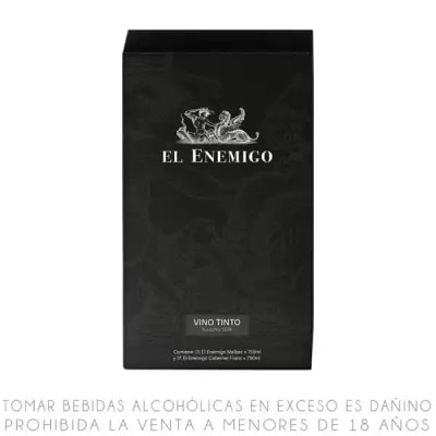 PACK EL ENEMIGO MALBEC 750ML + CAB FRANC 750 ML