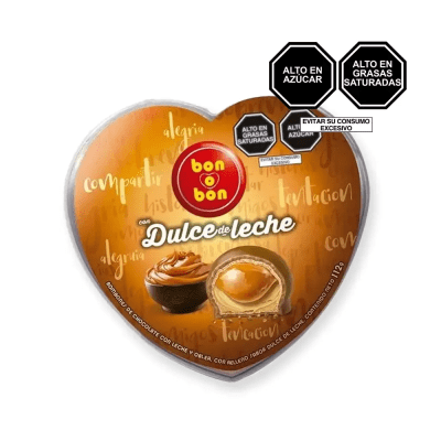 BON O BON DULCE DE LECHE X 112 GR1