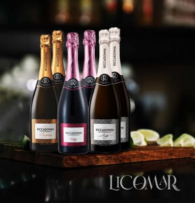 SIX PACK RICCADONA ASTI RUBI Y PROSECCO