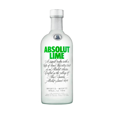 VODKA ABSOLUT LIME 750ML