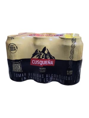 SIX PACK CUSQUEÑA MALTA LATA 355ML